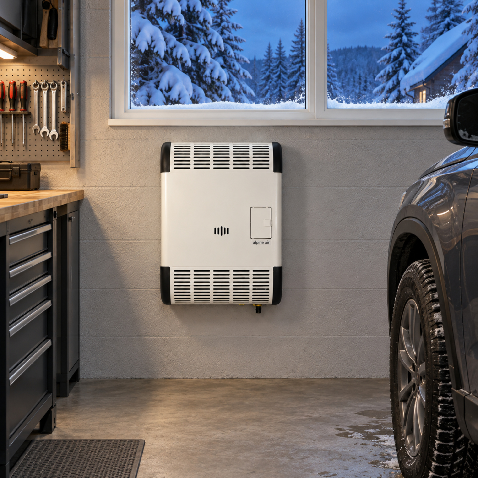 Газовый конвектор Alpine Air NGS-30, чугунный