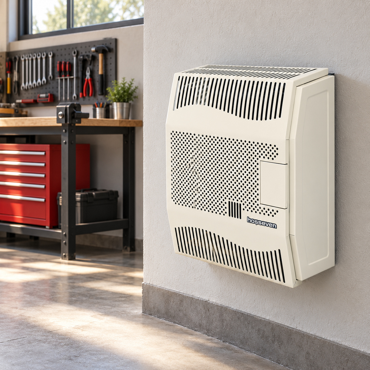 Газовый конвектор Hosseven HDU-3 DKV, чугунный