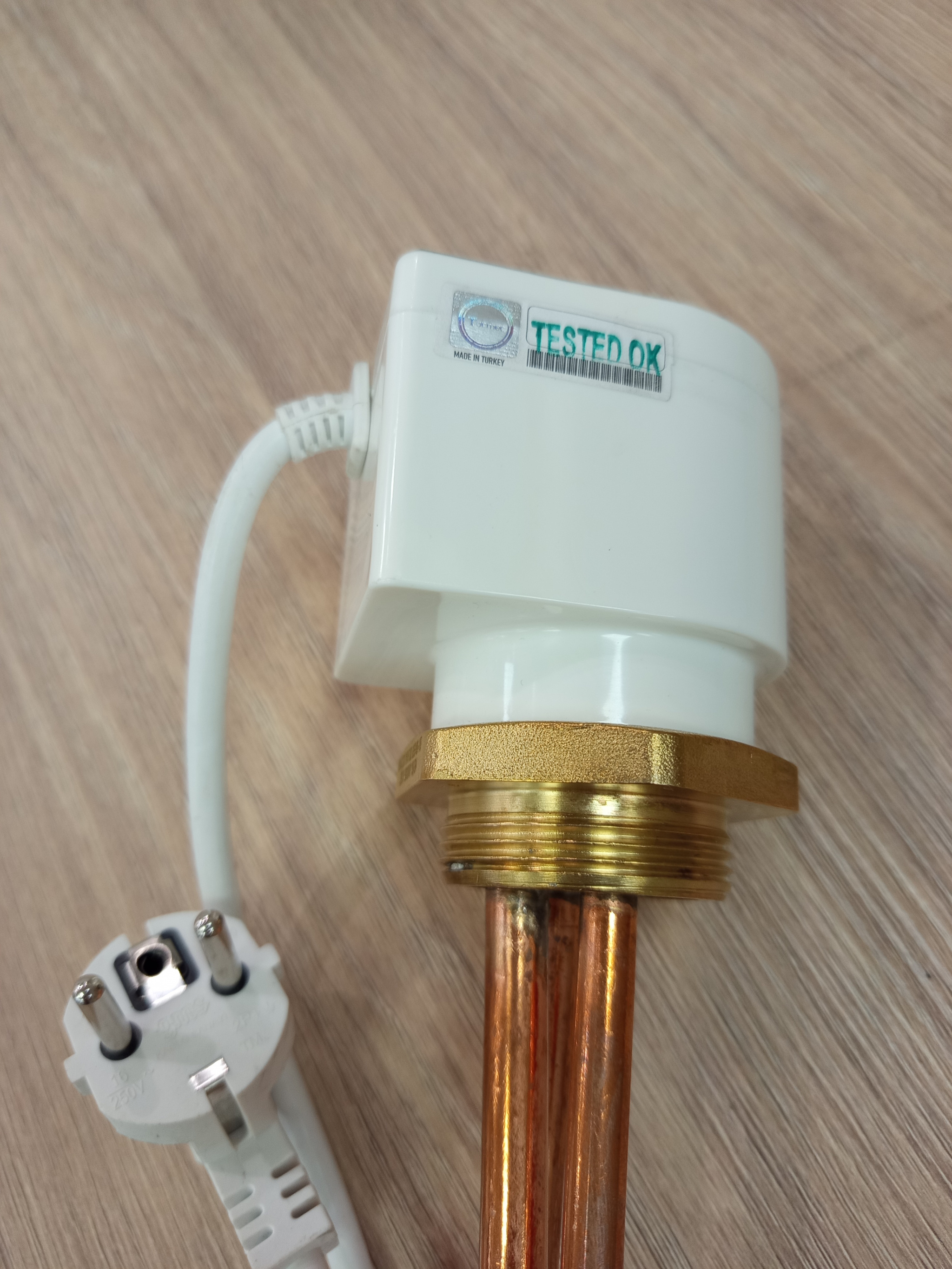 Блок ТЭН (ТЭНБ) с термостатом TORMEC BTE-20 - 3 кВт